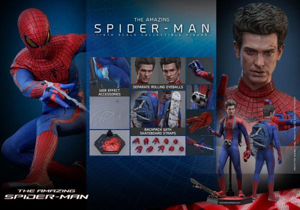 The Amazing Spider-Man Movie Masterpiece Action Figure 1/6 Spider-Man 30 cm