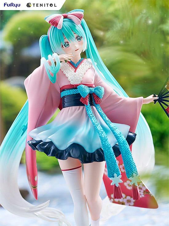 Hatsune Miku Statue Neo Tokyo Series Kimono 22 cm 4