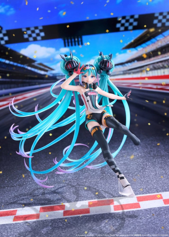 Hatsune Miku Taito Kuji PVC Figure Racing Miku 2026 Ver. Original 18 cm 1