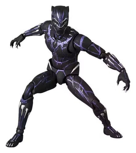 Marvel MAFEX Action Figure Black Panther End Game Ver. 16 cm 7