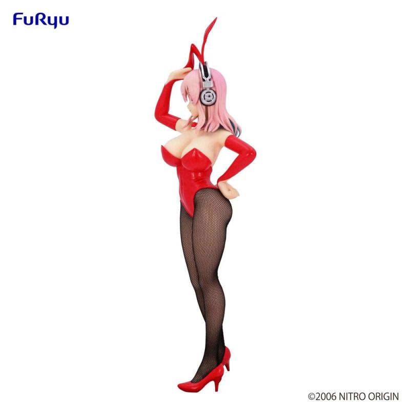 Super Sonico BiCute Bunnies PVC Statue Super Sonico Red Ver. 28 cm 2