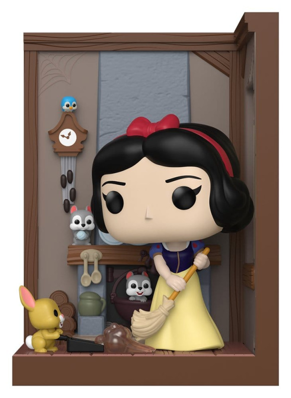 Snow White POP! Nooks Vinyl Figure Dwarfs House 9 cm