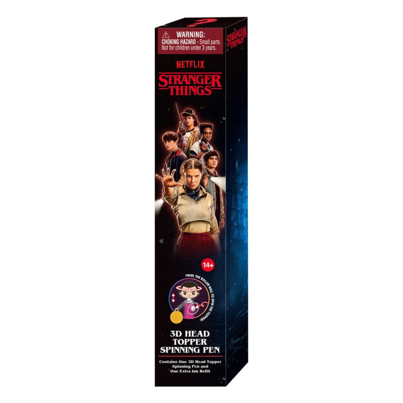 Stranger Things pen 3D Head Topper Spinning Pen 1