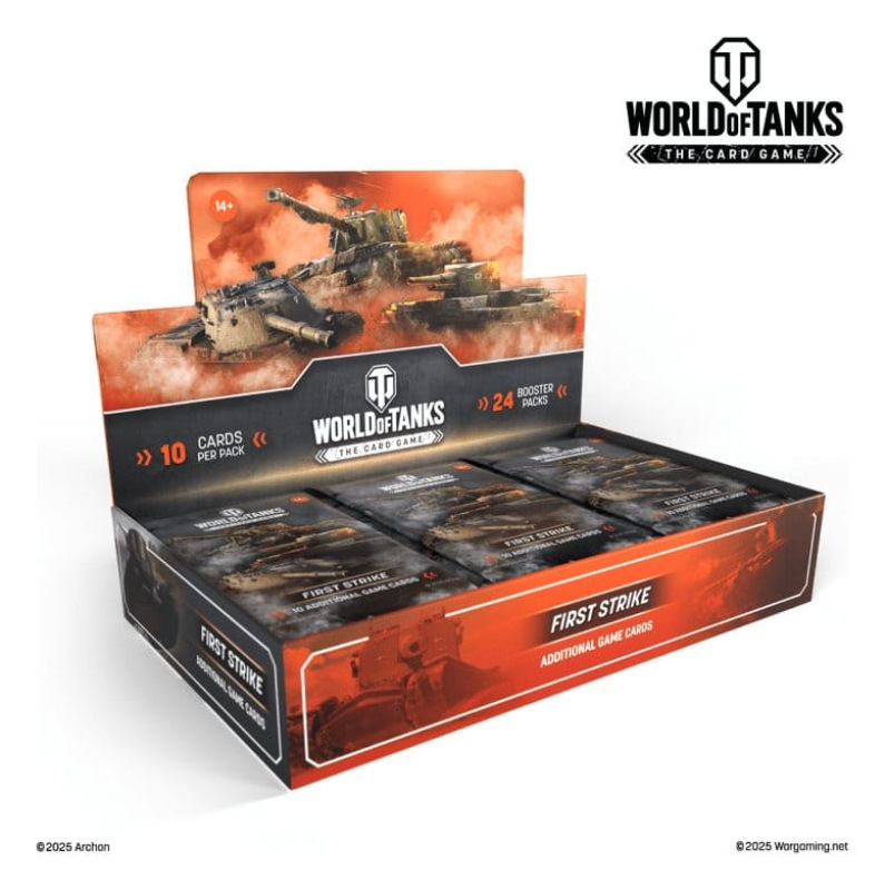 World of Tanks TCG First Strike Booster Display (24) *English Version* 1