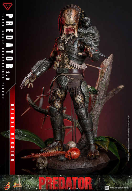 Predator Movie Masterpiece Action Figure 1/6 Predator (2.0) Deluxe Version 34 cm 7