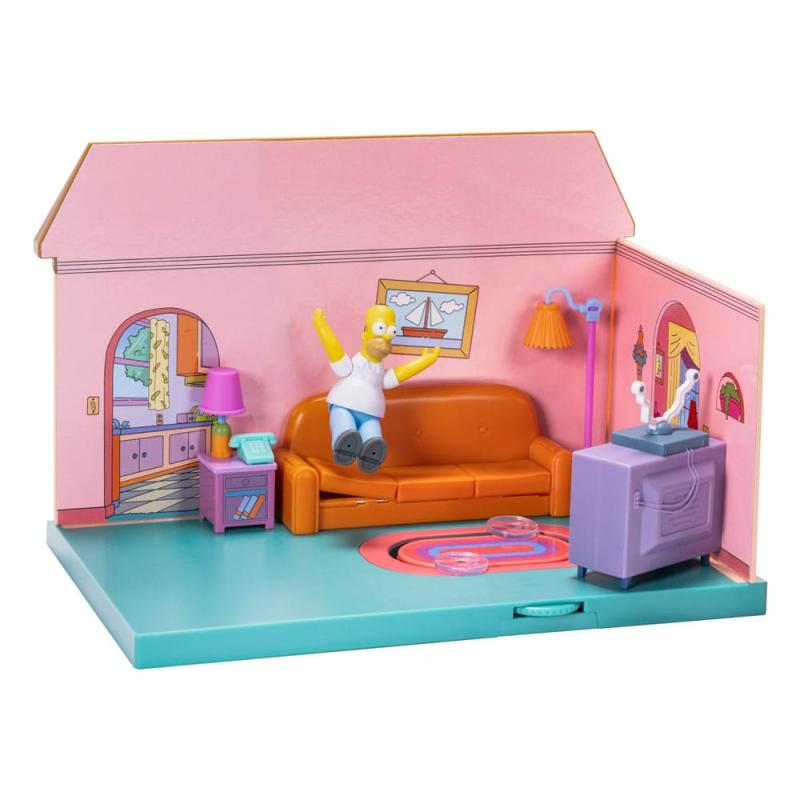 Simpsons Mini Figure Playset Living Room