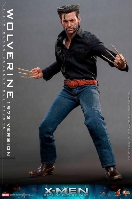 X-Men Days of Future Past Movie Masterpiece Action Figure 1/6 Wolverine (1973 Version) 30 cm