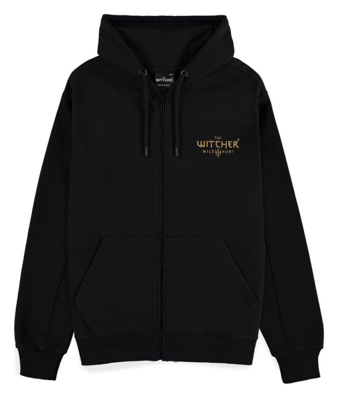 The Witcher Hooded Zip-Up Sweater The Wild Hunt L 2