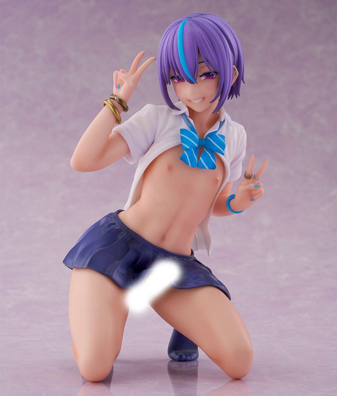 Original Character Okane ga Daisuki Series Statue 1/6 Toa-kun Illustration by meme50 19 cm 10