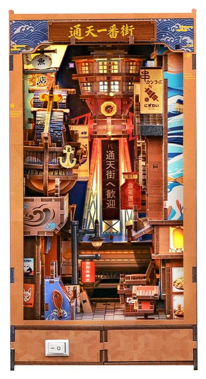 Book Nook Tsutenkaku Ichiban Street 23 x 12 cm 10