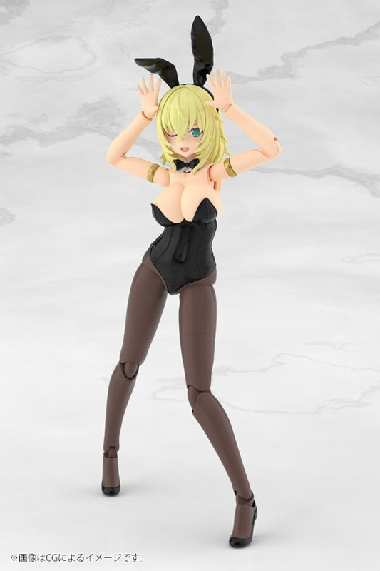 Frame Arms Girl Plastic Model Durga Bunny Style 18 cm 3