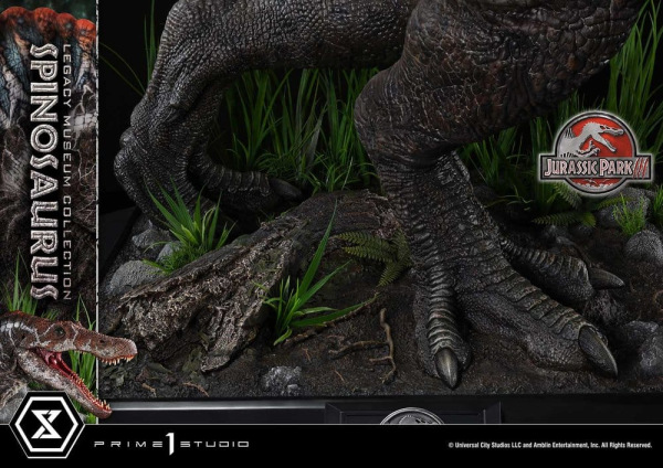 Jurassic Park Legacy Museum Collection Statue 1/6 Spinosaurus Bonus Version 134 cm 14