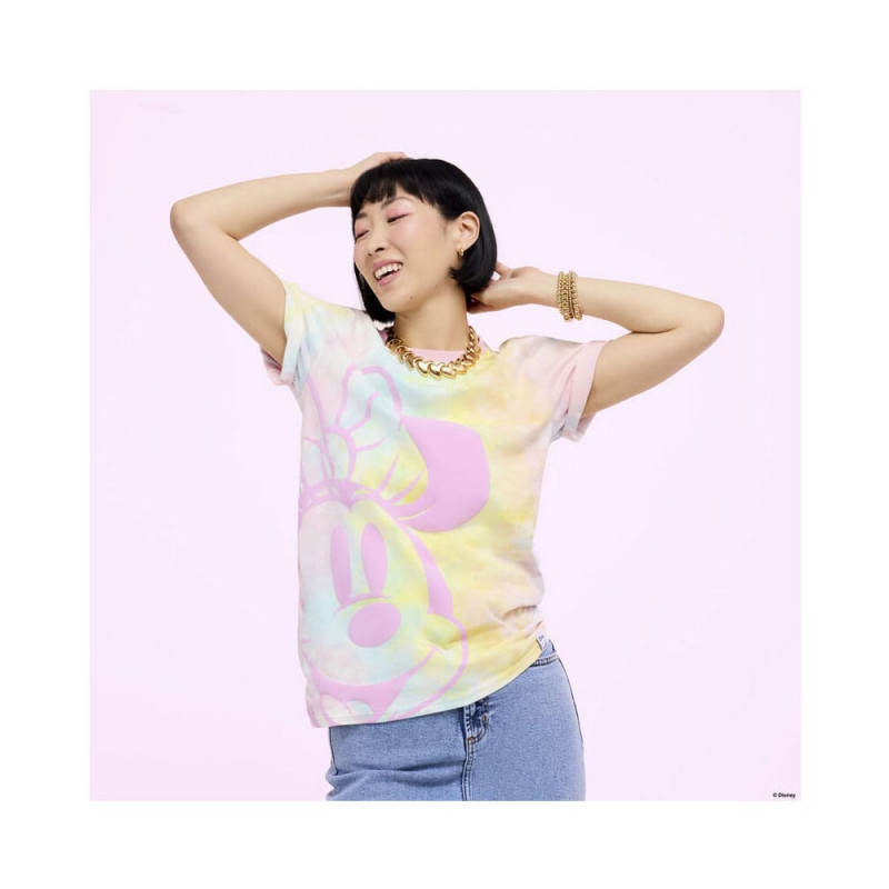 Disney by Loungefly Tee T-Shirt Unisex Minnie Mouse Tie Die Size M 4