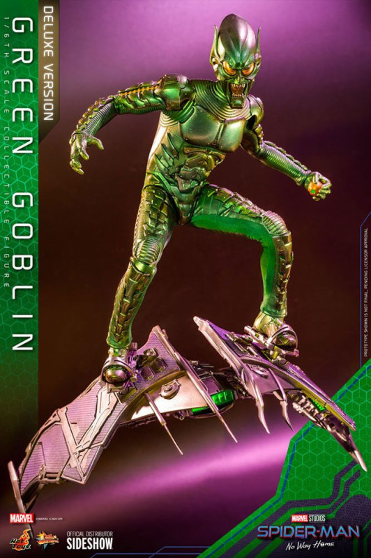 Spider-Man: No Way Home Movie Masterpiece Action Figure 1/6 Green Goblin (Deluxe Version) 30 cm 4