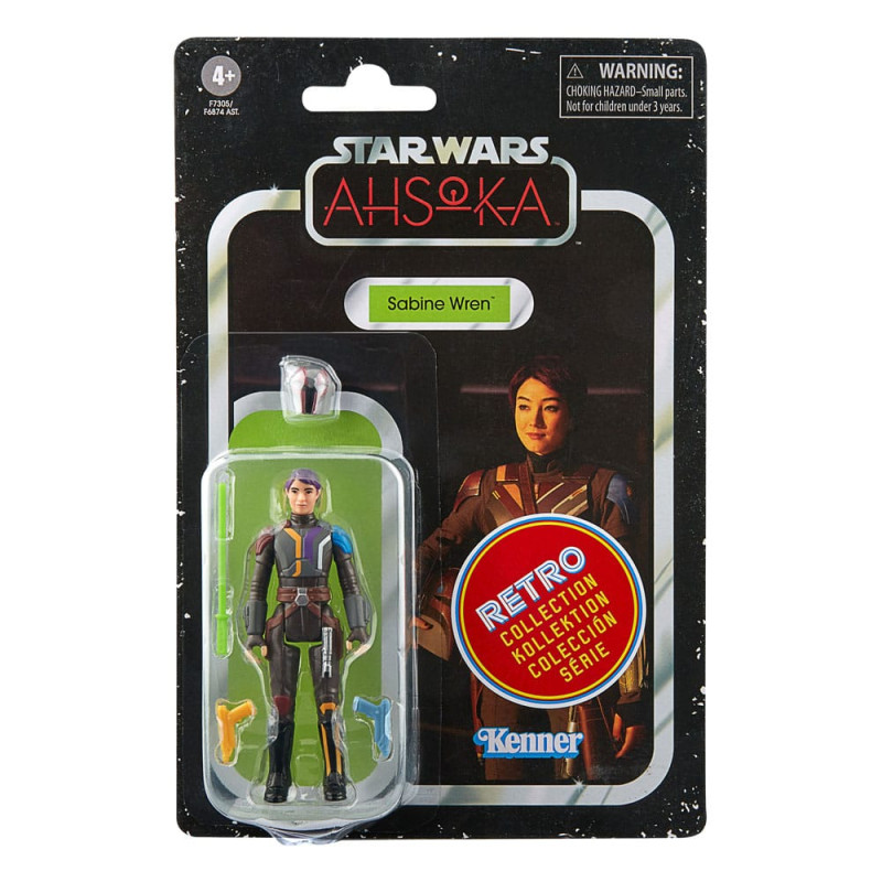 Star Wars: Ahsoka Retro Collection Action Figure Sabine Wren 10 cm 3