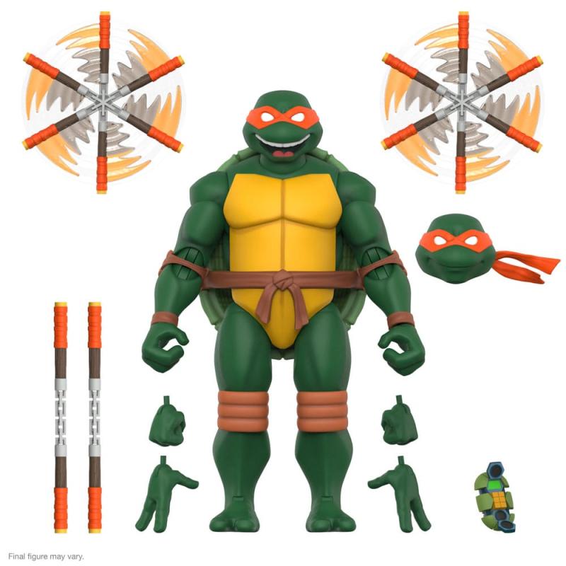 Teenage Mutant Ninja Turtles Ultimates Action Figure Wave 12 Michelangelo 18 cm