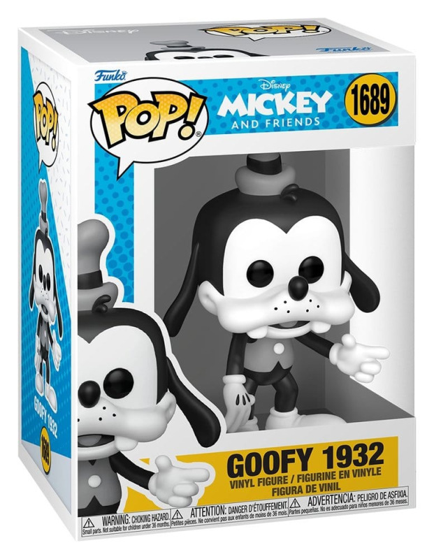 Mickey and Friends POP! Vinyl Figure Goofy 1932 9 cm 1