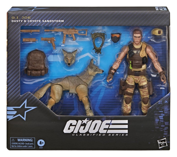 G.I. Joe Classified Series Action Figure #217 Dusty & Coyote Sandstorm 15 cm 5