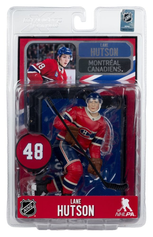 NHL McFarlane SportsPicks Action Figure Lane Hutson (Montreal Canadiens Heritage Classic) 18 cm 3