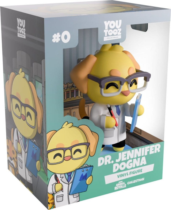 Super Animal Royale Vinyl Figure Dr. Jennifer Dogna 12 cm 3
