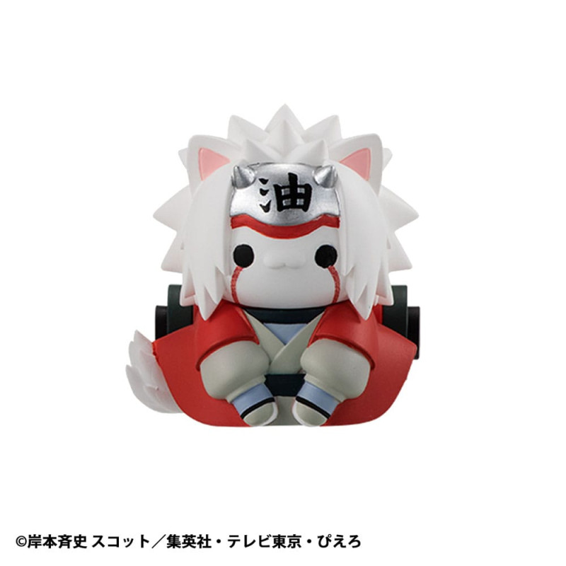 Naruto Shippuden Mega Cat Project Nyaruto! Trading Figures Come here Sasuke-kun 3 cm Assortment (8) 3