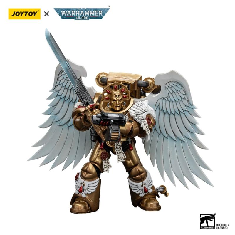 Warhammer The Horus Heresy Action Figure 1/18 Blood Angels Sanguinary Guard with Encarmine Sword 1 1