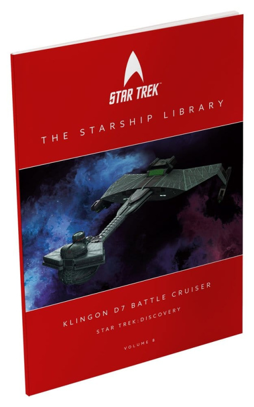 Star Trek Library Die-Cast Klingon D7 Battle Cruiser 10 cm 1