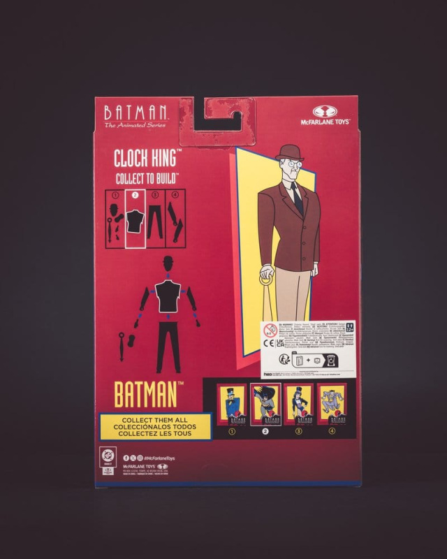 Batman: The Animated Series DC Direct Build-A Action Figures Wave 7 Batman (Alternate Expressions) ( 1