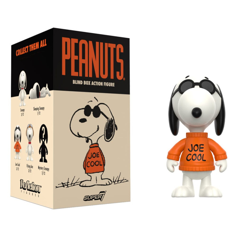 Peanuts ReAction Action Figures 10 cm Wave 06 So Many Snoopies! Blind Box Display (12) 5