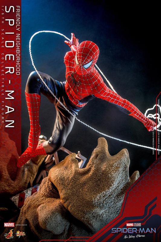 Spider-Man: No Way Home Movie Masterpiece Action Figure 1/6 Friendly Neighborhood Spider-Man 30 cm