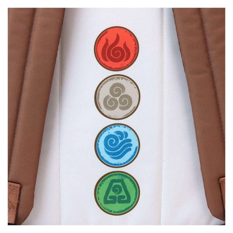 Nickelodeon by Loungefly Full-Size Nylon Backpack Avatar: The Last Airbender Bending Arts 5