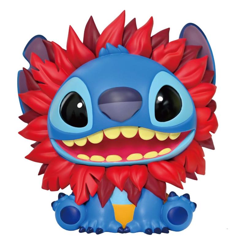 Lilo & Stitch Coin Bank Stitch In Lion King Costume