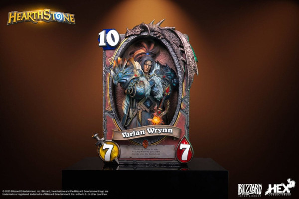 Hearthstone 3D Art Frame Statue Varian Wrynn 31 cm 8