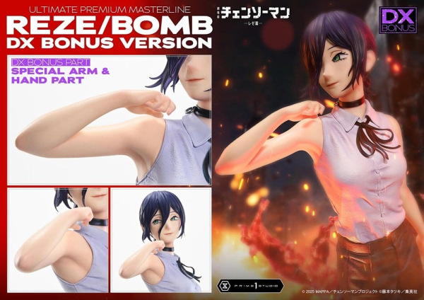 Chainsaw Man Ultimate Premium Masterline Series Statue 1/4 The Movie: Reze Arc REZE/BOMB DX Bonus Ve 2