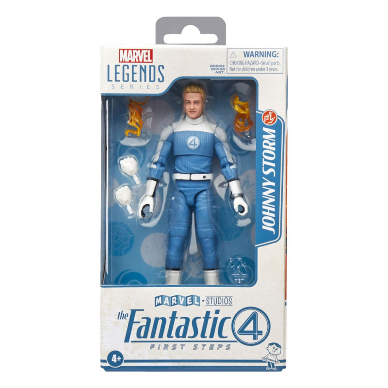 The Fantastic Four: First Steps Marvel Legends Action Figure Johnny Storm 15 cm 2