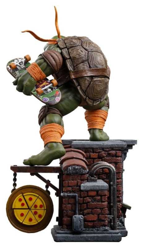 Teenage Mutant Ninja Turtles Art Scale Statue 1/10 Michelangelo Unleashed 24 cm 3