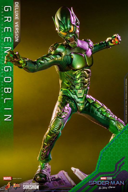 Spider-Man: No Way Home Movie Masterpiece Action Figure 1/6 Green Goblin (Deluxe Version) 30 cm 11