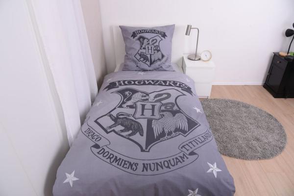 Harry Potter Duvet Set Grey 135 x 200 cm / 80 x 80 cm 9