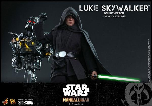 Star Wars The Mandalorian Action Figure 1/6 Luke Skywalker (Deluxe Version) 30 cm