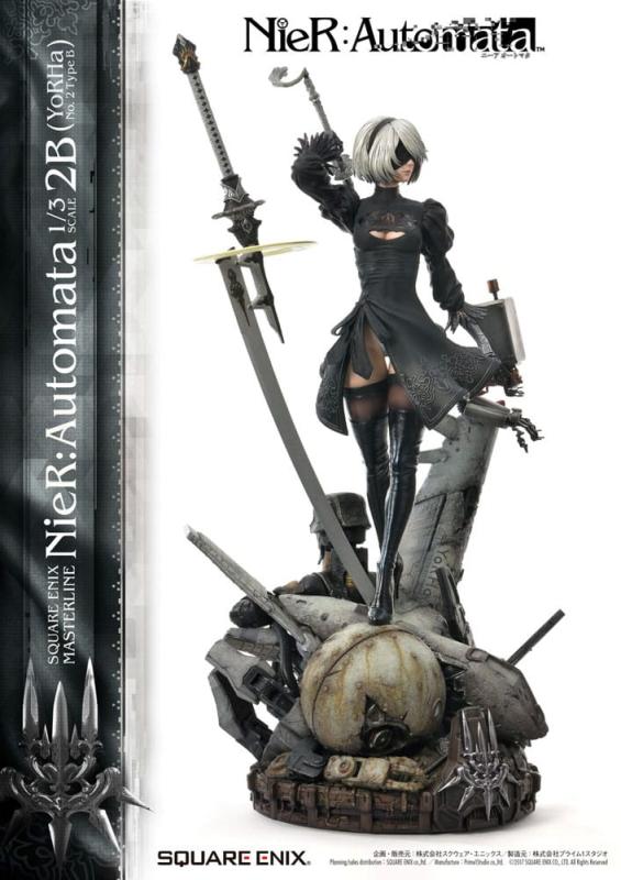 NieR Automata Statue 1/3 2B (YorHa No. 2 Type B) 95 cm