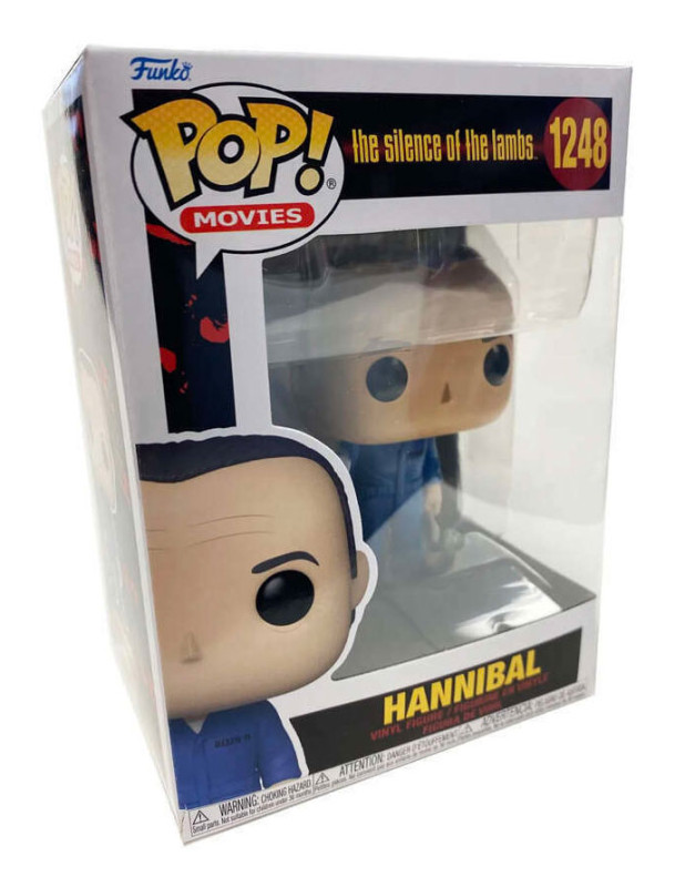 The Silence of the Lambs POP! Movies Vinyl Figure Hannibal w/ Knife and Fork 9 cm 1