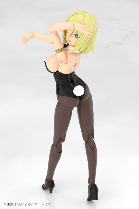 Frame Arms Girl Plastic Model Durga Bunny Style 18 cm 7