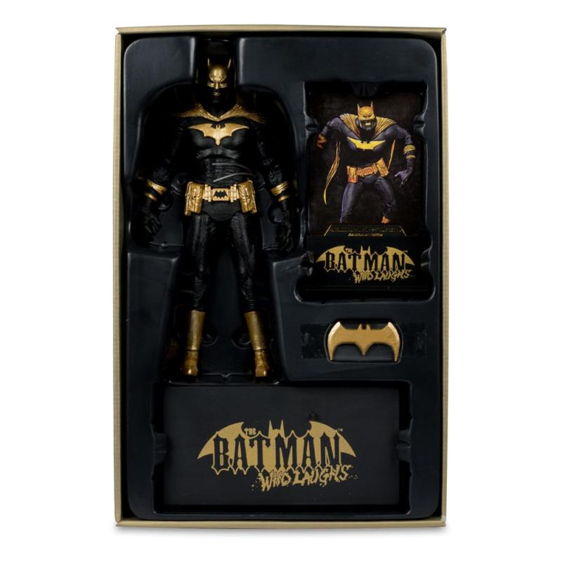 DC Multiverse Action Figure Batman of Earth-22 Infected (Dark Metal) Knightmare Edition (Gold Label)