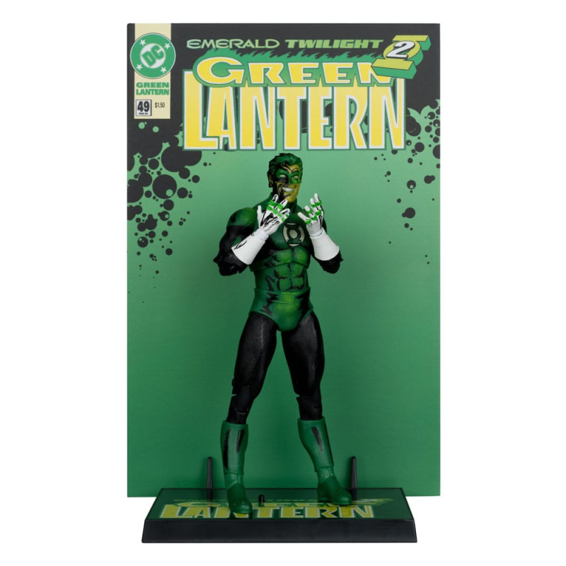 DC Multiverse McFarlane Cover Recreations Action Figure Green Lantern (Emerald Twilight) (Gold Label 1