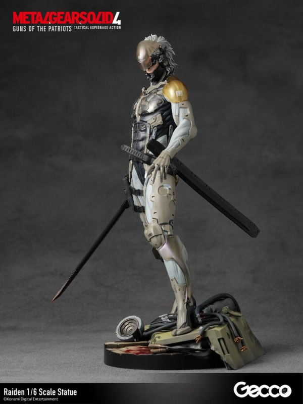 Metal Gear Solid 4 Guns of the Patriots Statue 1/6 Raiden 32 cm 1
