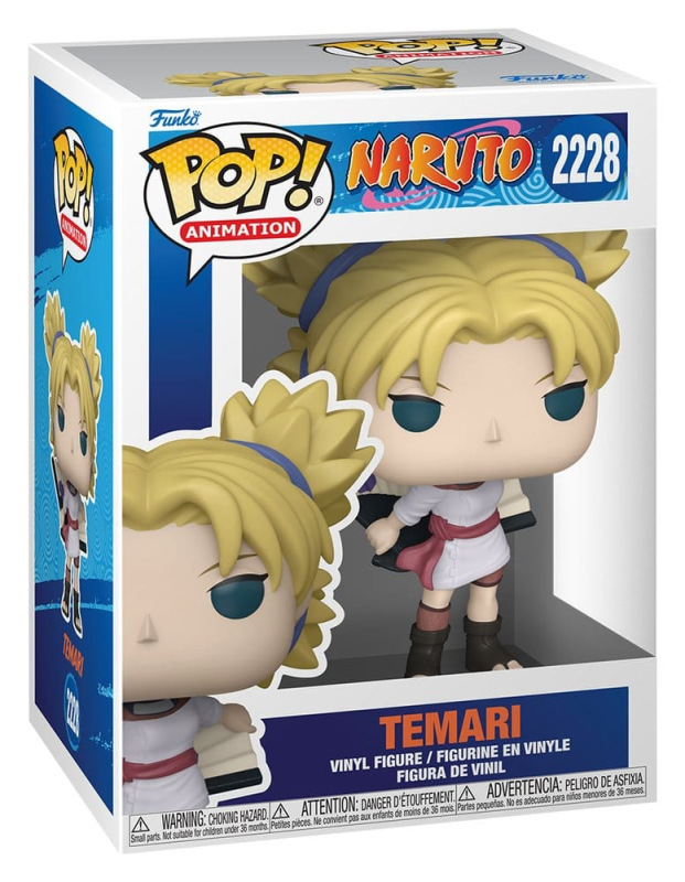 Naruto Classic POP! Animation Vinyl Figure Temari 9 cm 1