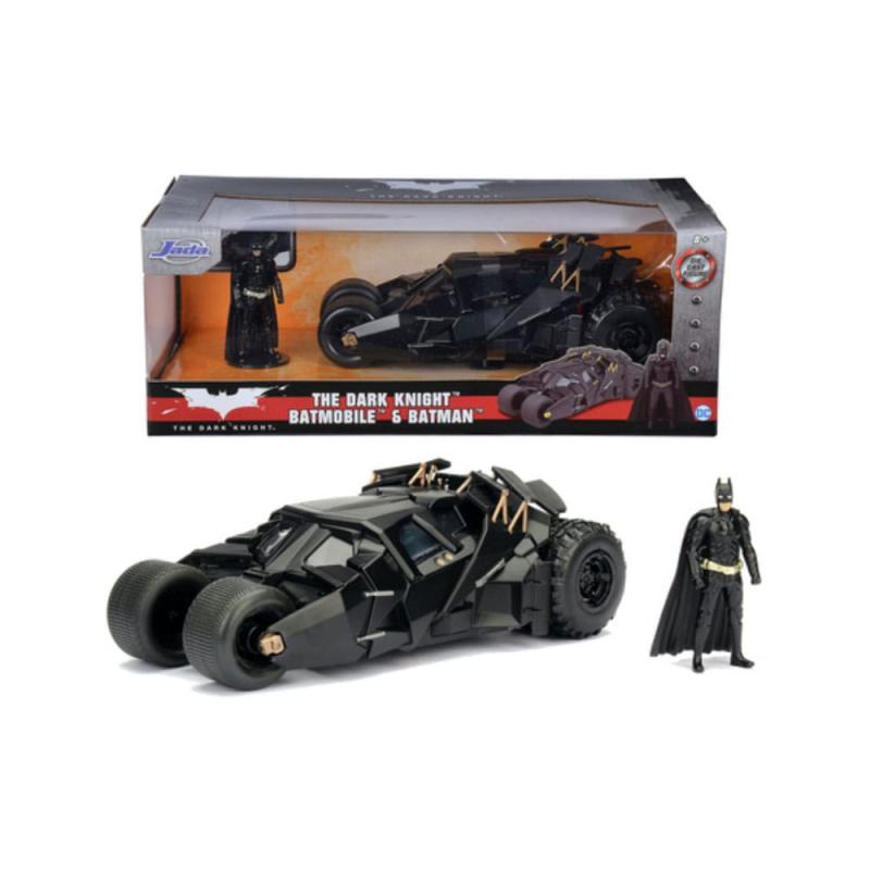 DC Comics Diecast Model 1/24 Batman The Dark Knight Batmobile