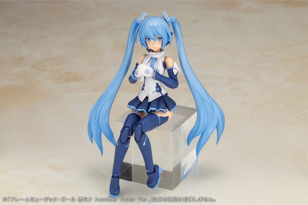 Frame Arms Girl x Hatsune Miku Plastic Model Kit Frame Music Girl Snow Miku Another Color Ver. 15 cm 9
