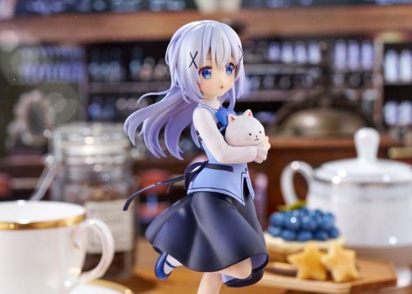 Is the Order a Rabbit?? PVC Figure 1/7 Chino (Cafe Style) 21 cm 9