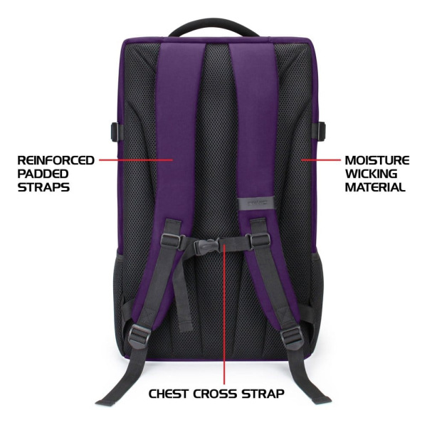 Enhance Board Game Backpack Collector's Edition Purple 1